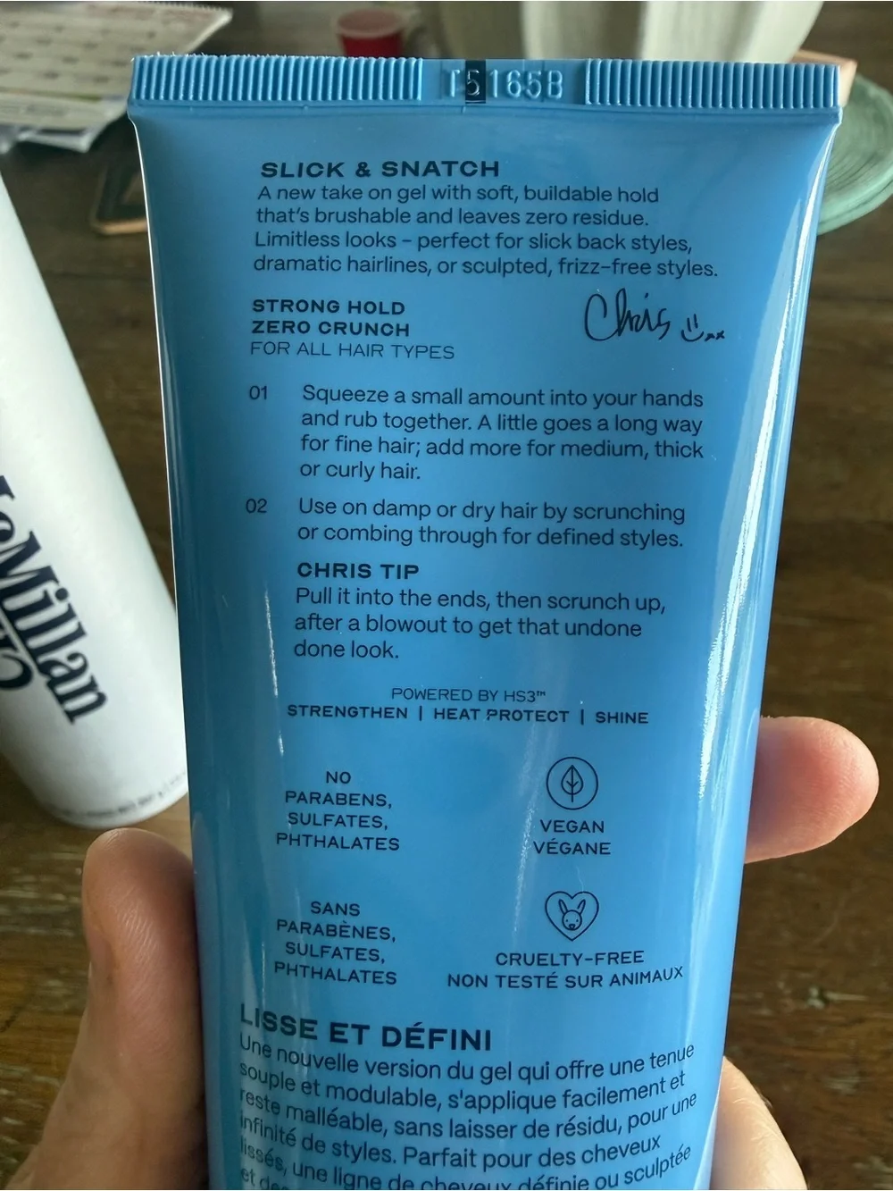 Chris McMillan the Gel/Hair Gel